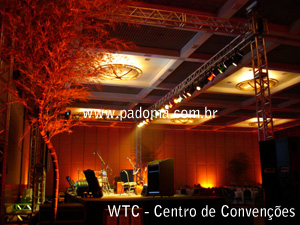 Iluminação de palco no Hotel WTC São Paulo
