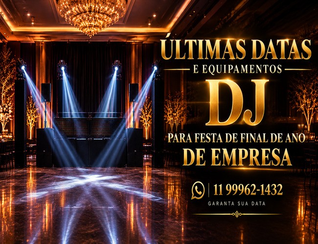 dj para festa de final de ano de empresa - Padoma Eventos