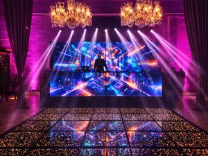Painel de LED de alta definição para festa de debutante - Padoma Eventos