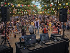 Equipamentos de som para festa junina - Padoma Eventos