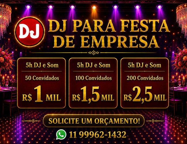 tabela de preço de dj em São Paulo para festa de confraternização de empresa - Padoma Eventos